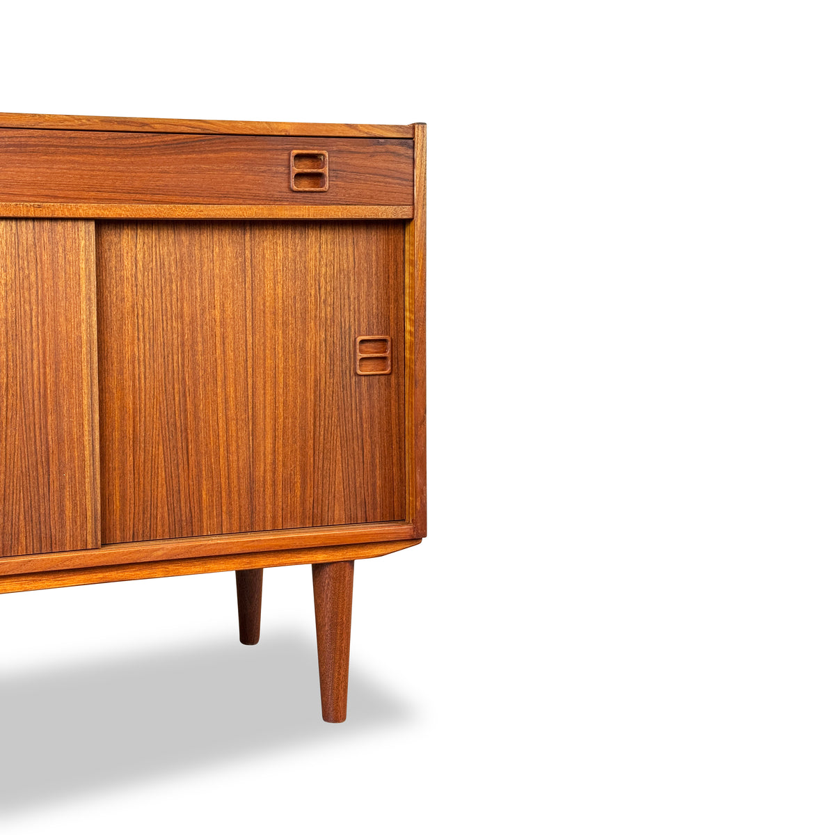 Compact Teak Sideboard