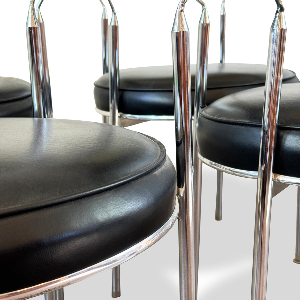 Vintage Chrome Dining Chairs