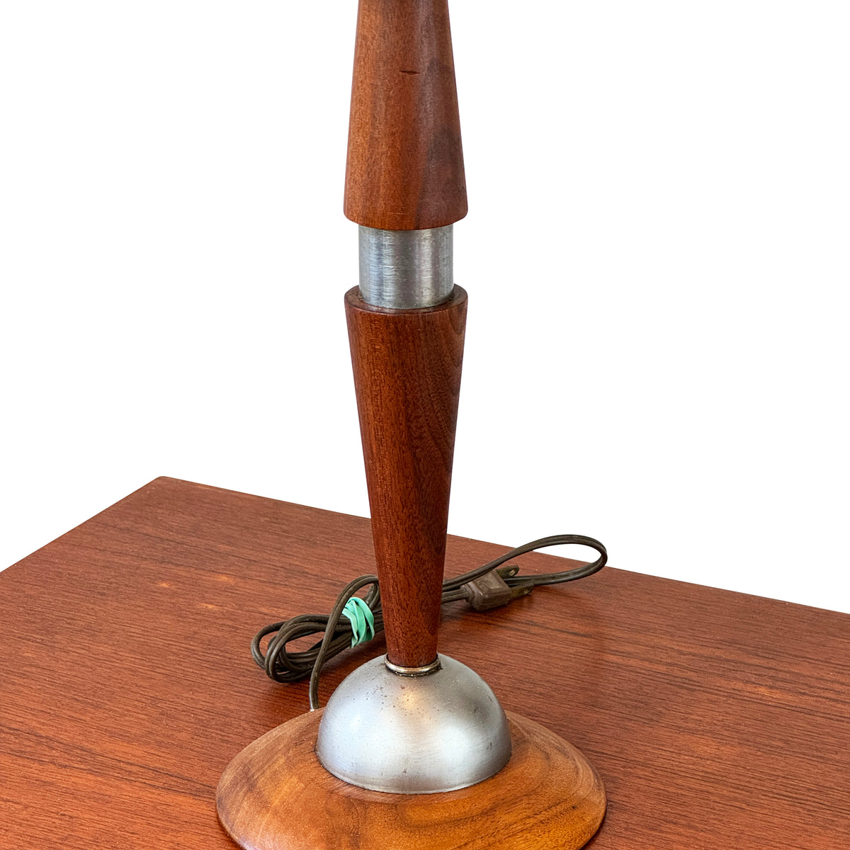 Vintage Walnut Lamps