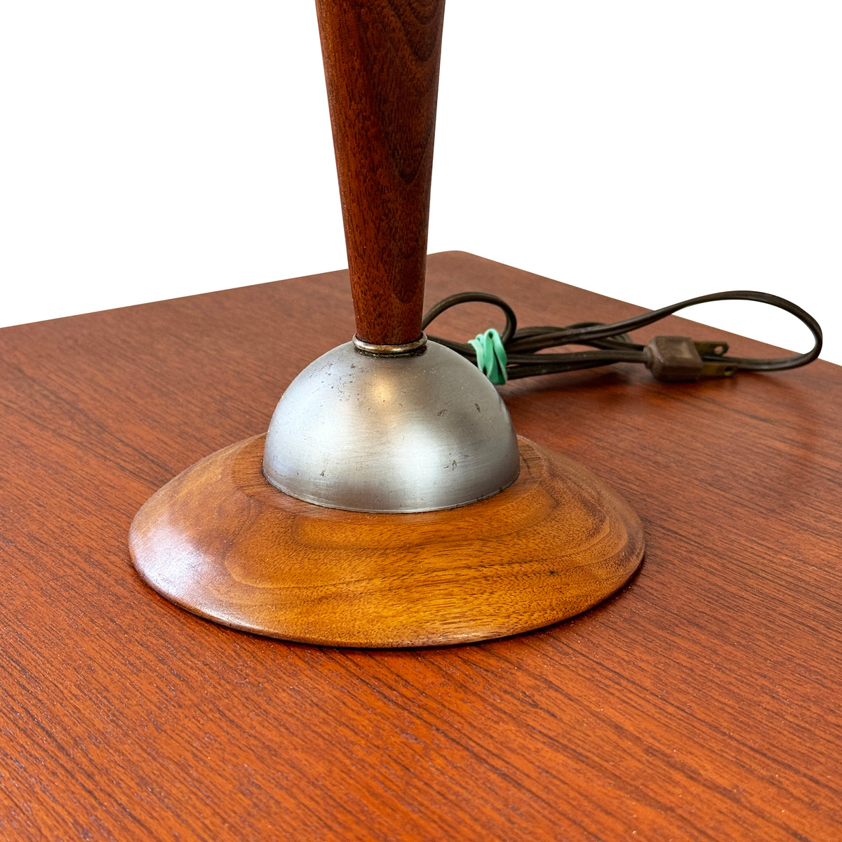 Vintage Walnut Lamps
