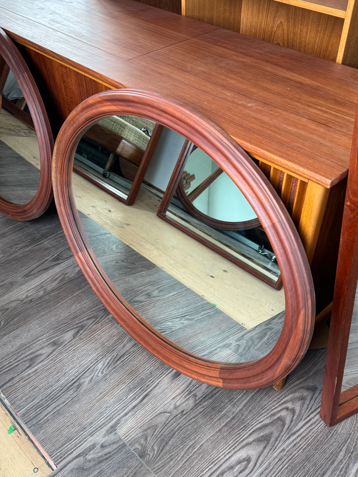 Mahogany Mirror #1238