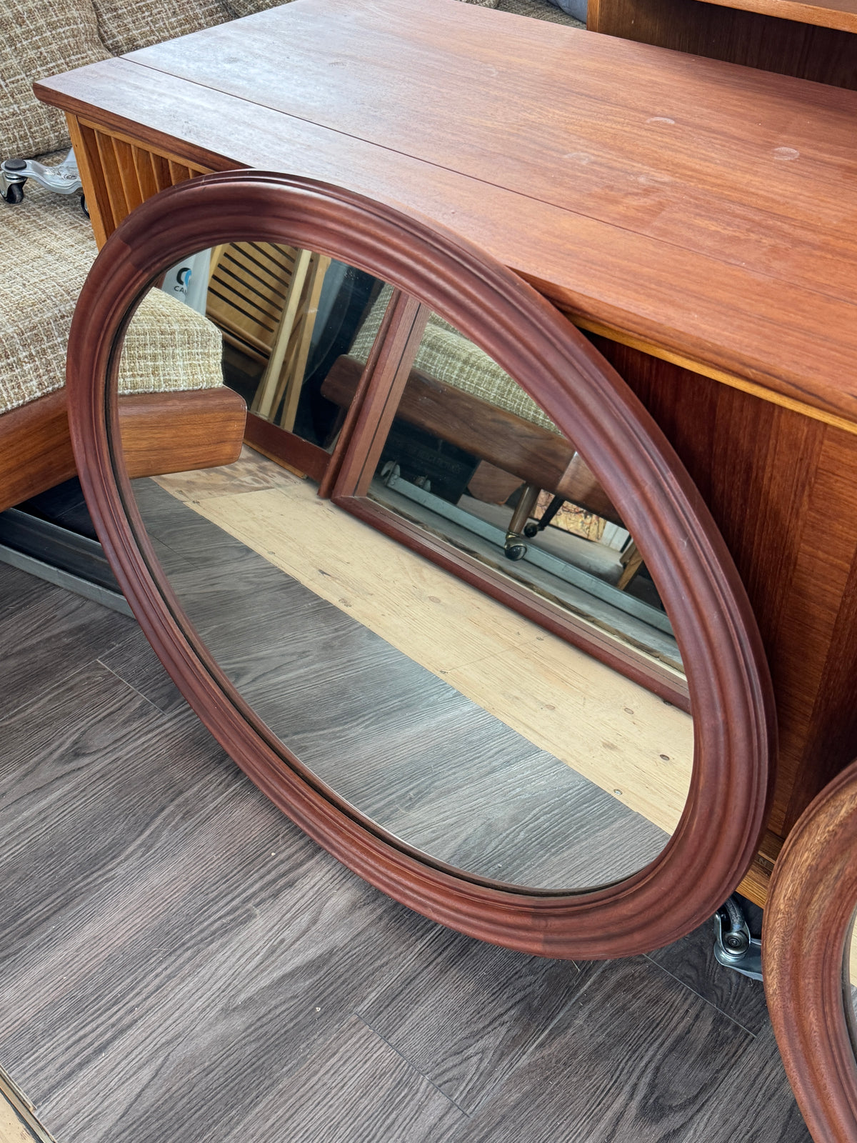 Mahogany Mirror #1239