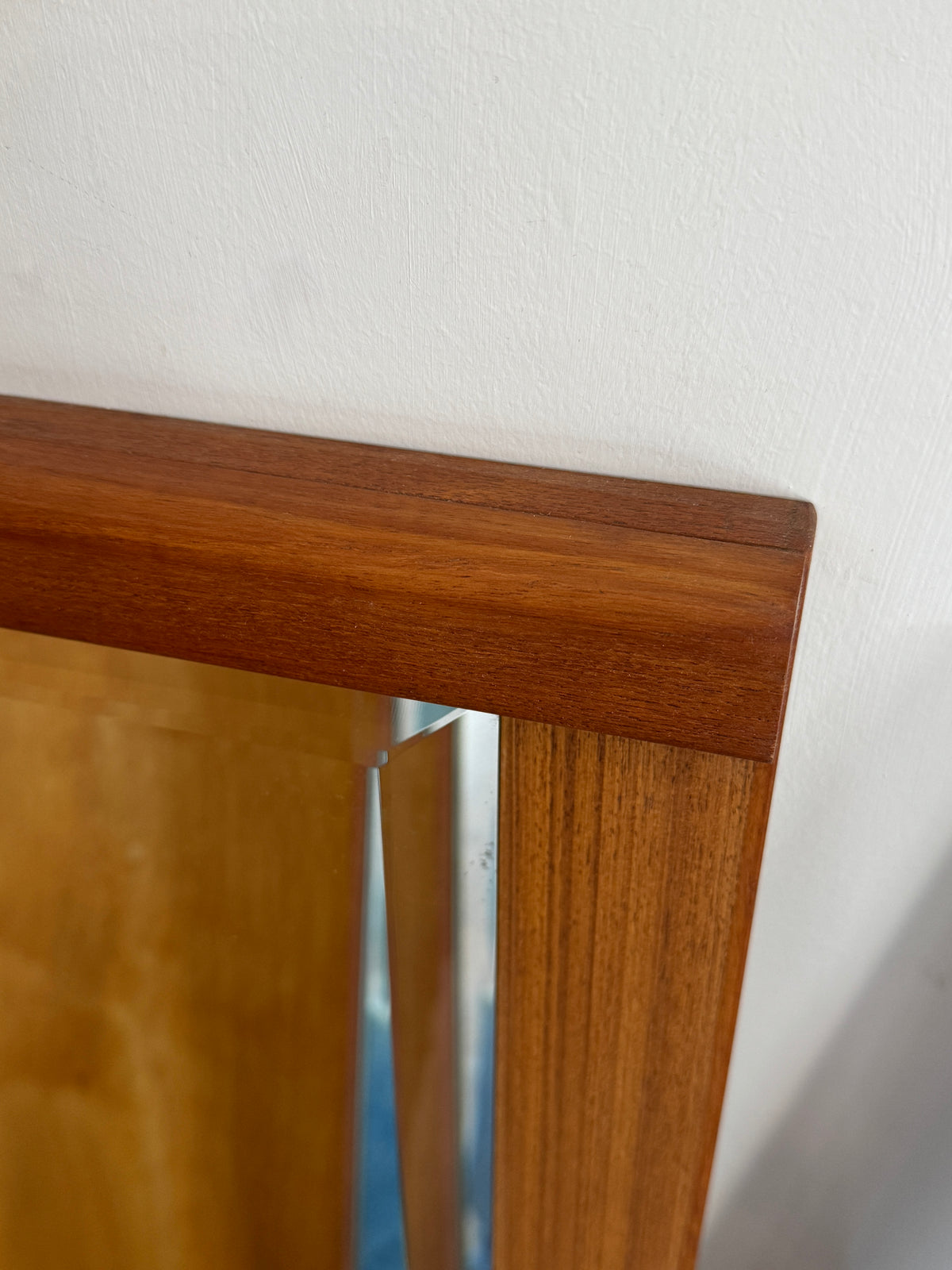 Teak Mirror #1227