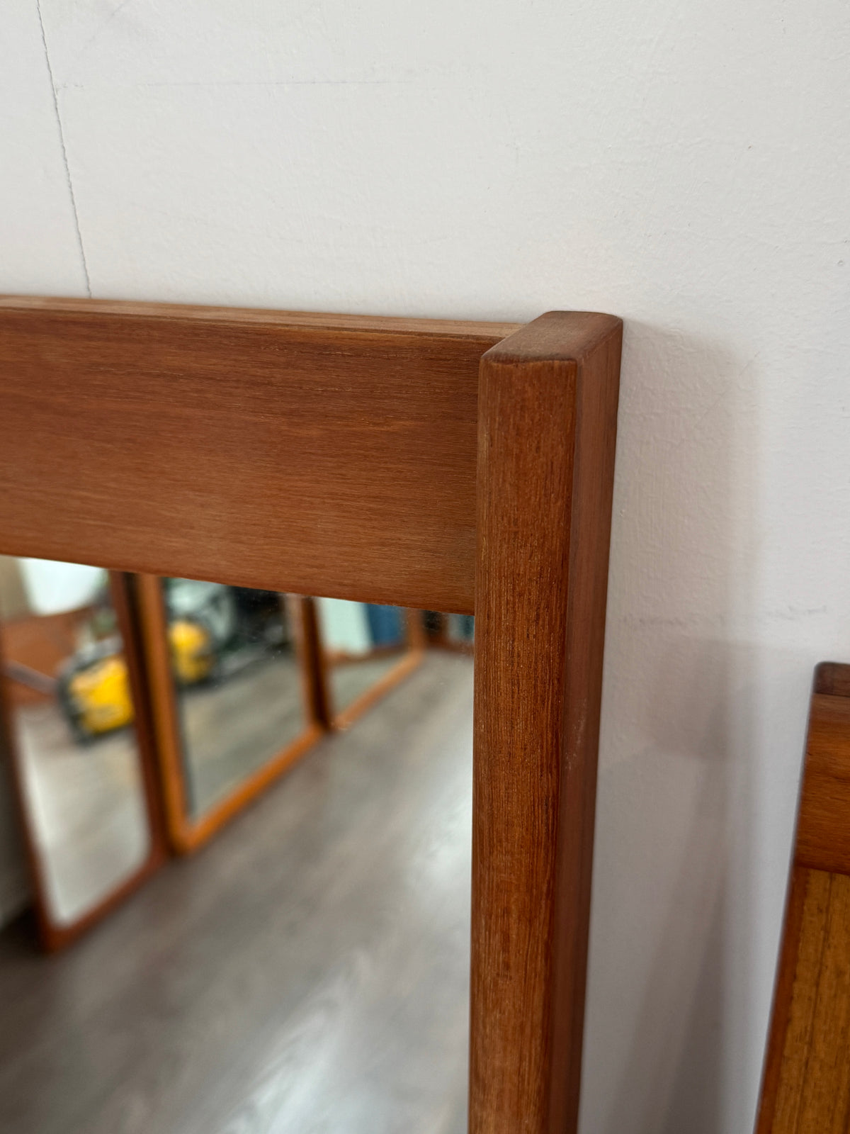 Teak Mirror #1228