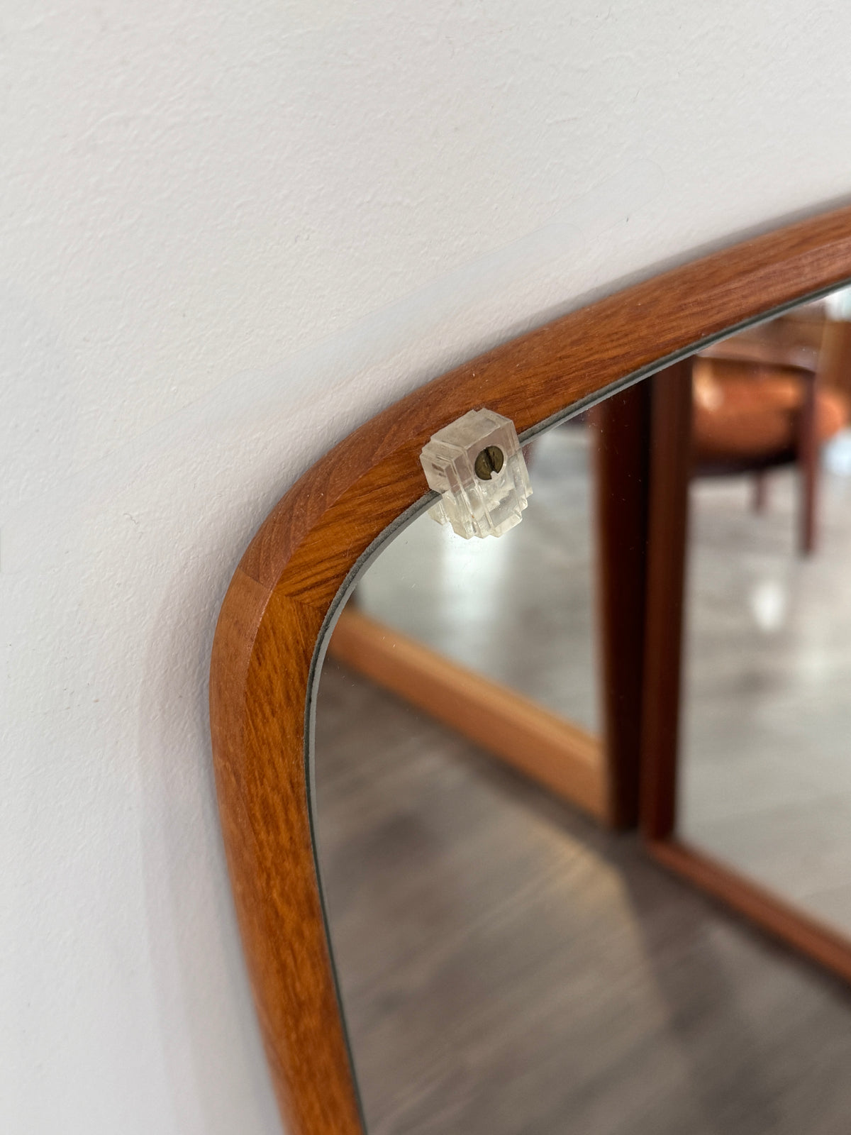 Teak Mirror #1230