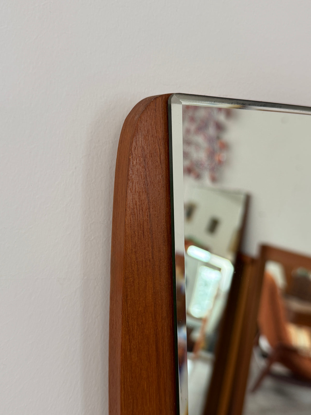 Teak Mirror #1231