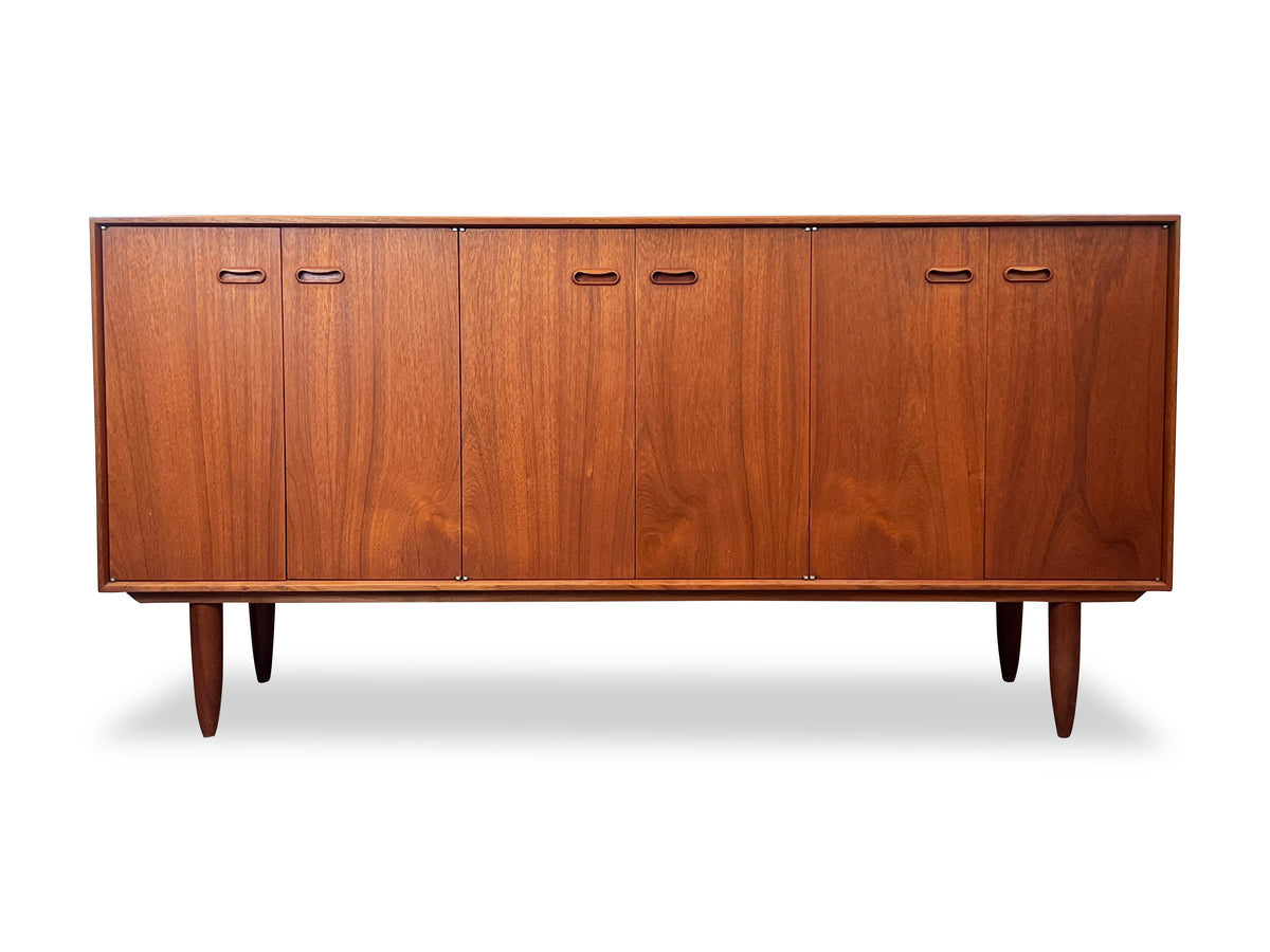 Teak Six Door Sideboard