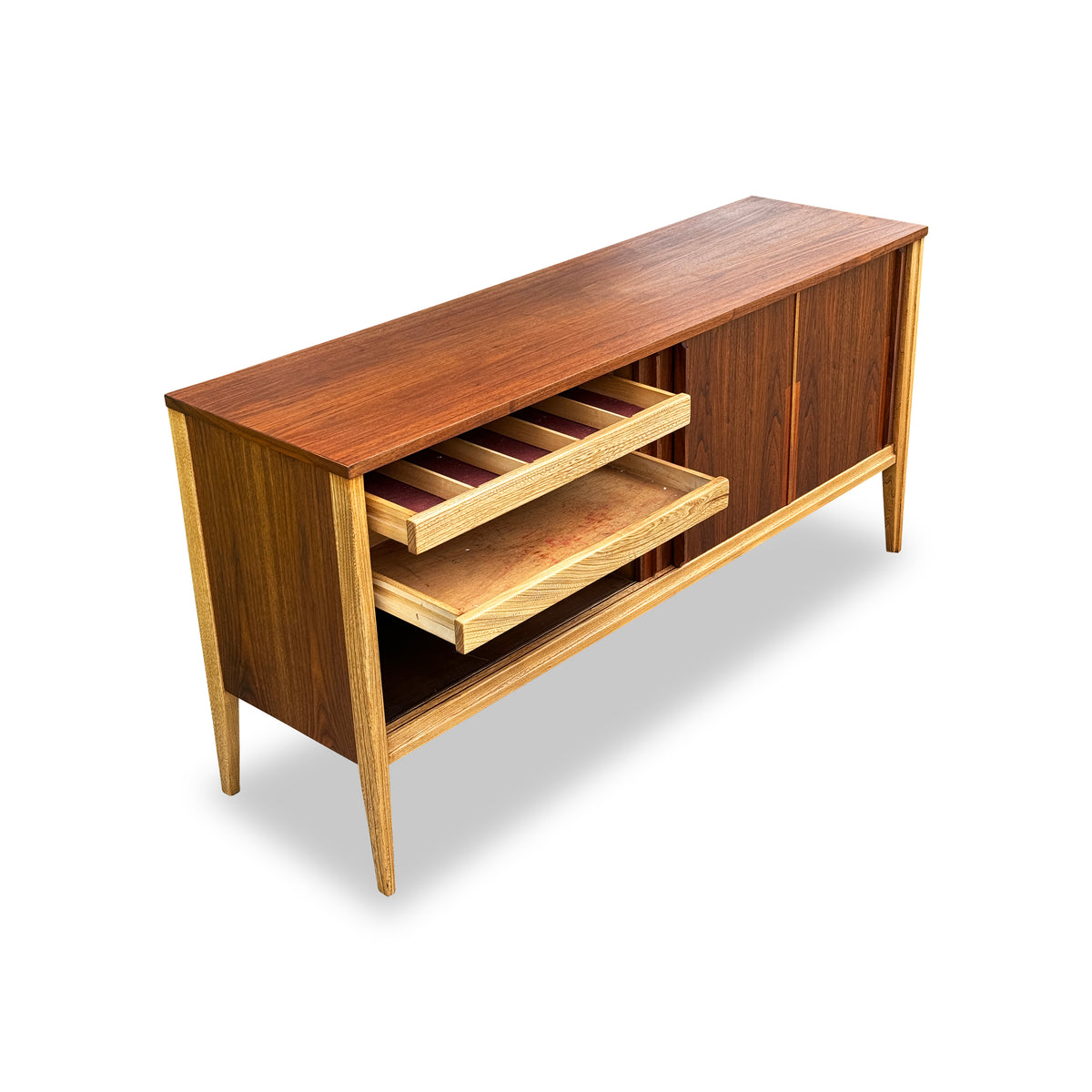 Deilcraft Walnut and Ash Sideboard