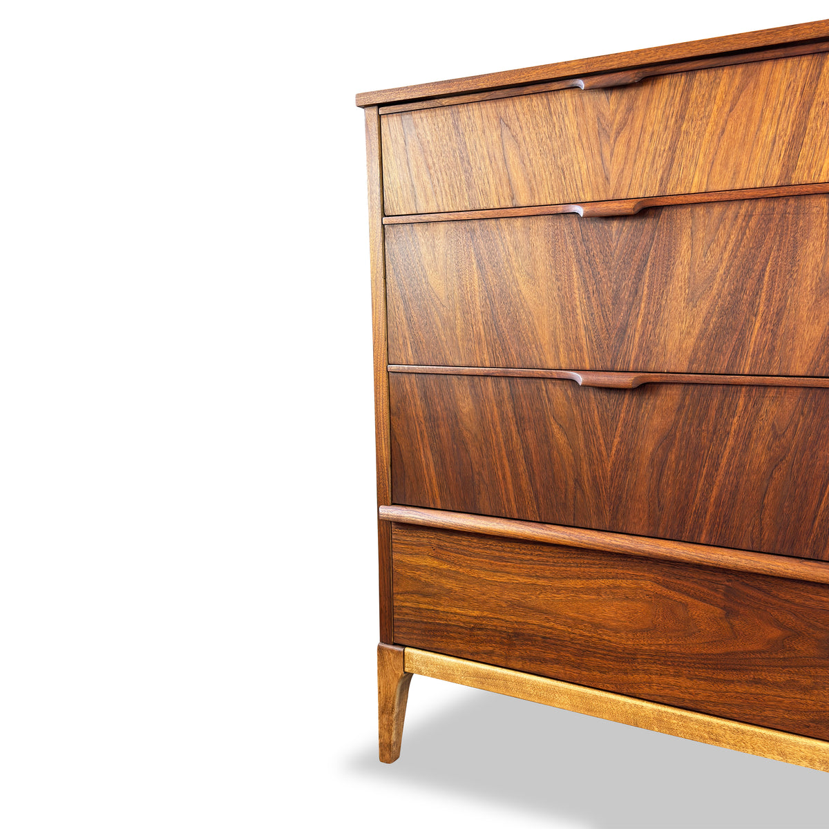 Walnut Highboy by Kaufman