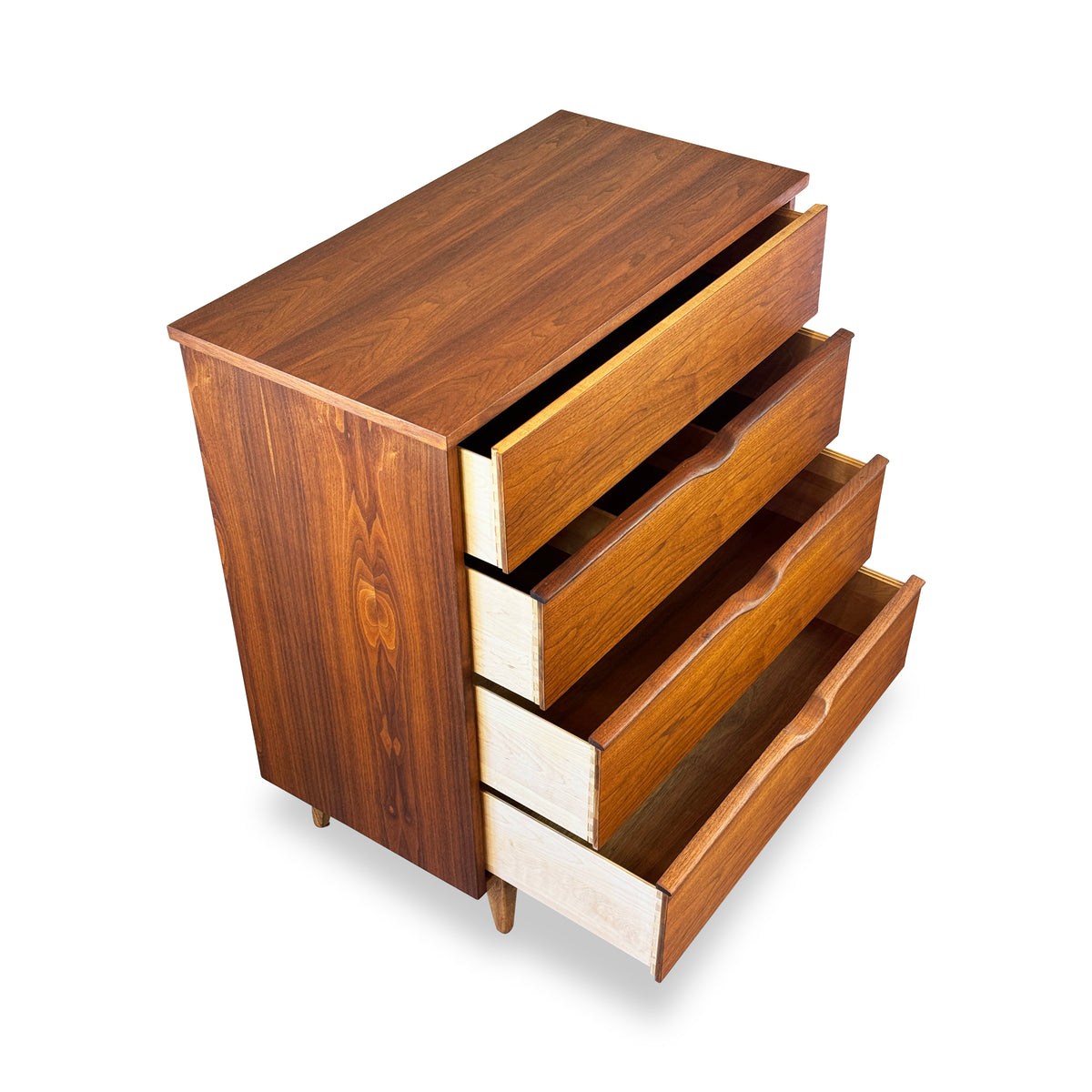 Walnut Highboy by Peppler
