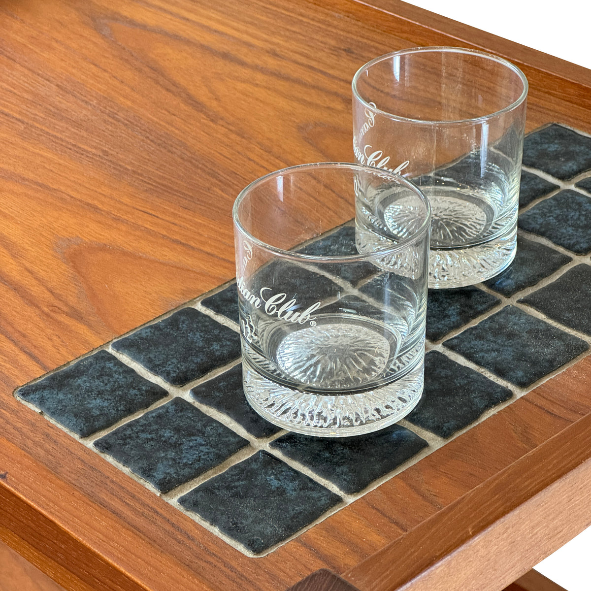 Teak Bar Cart