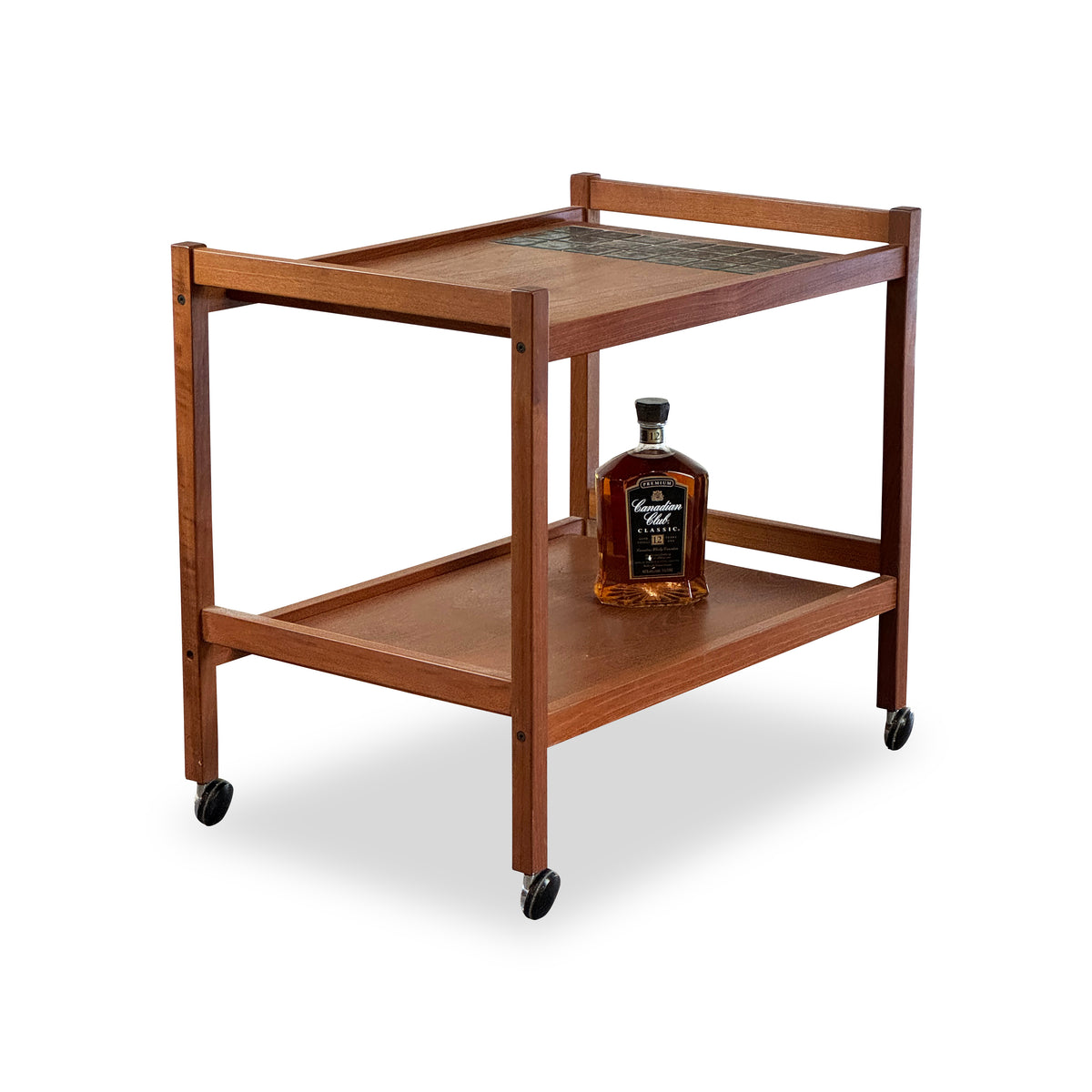 Teak Bar Cart