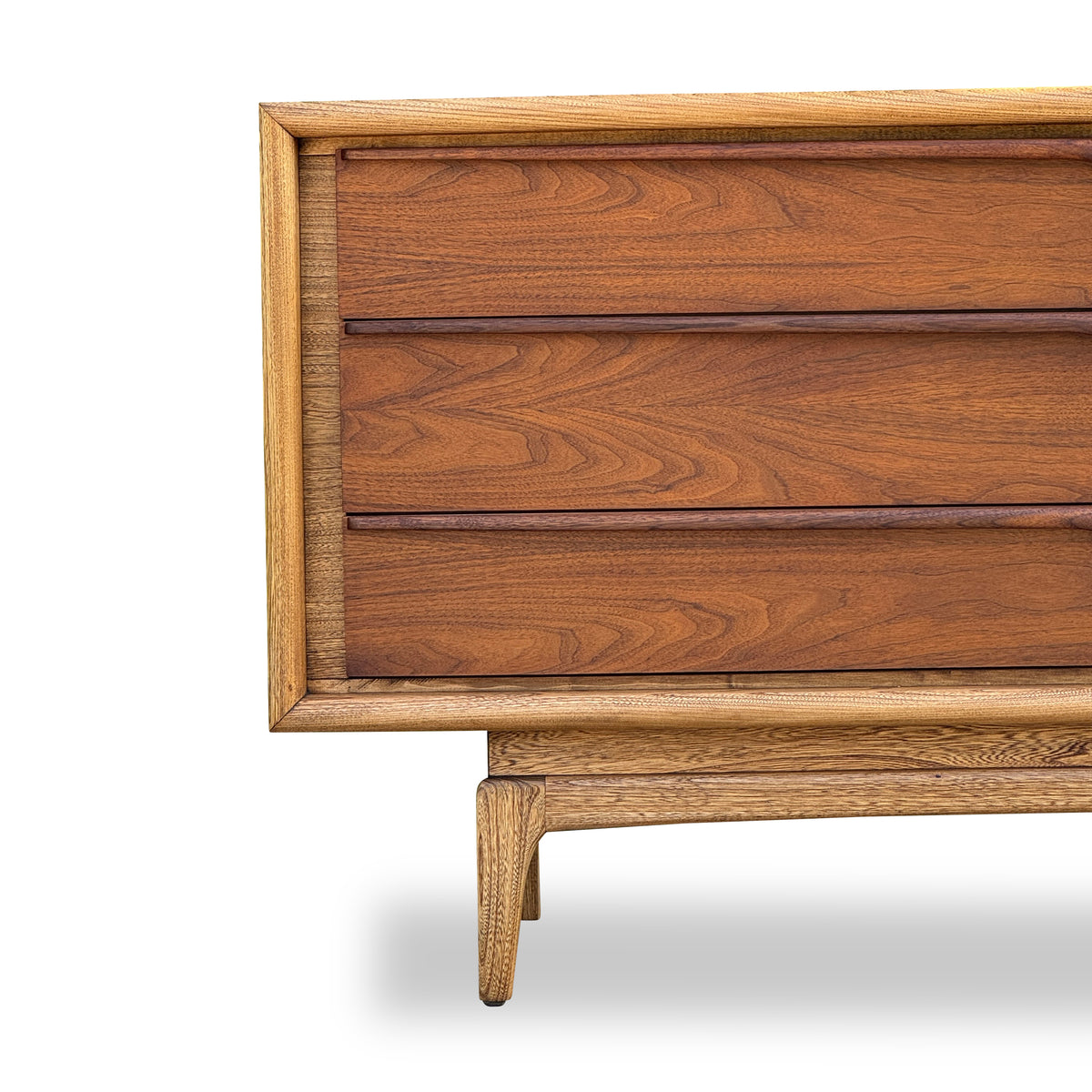 Walnut and Ash Dresser by United Furniture