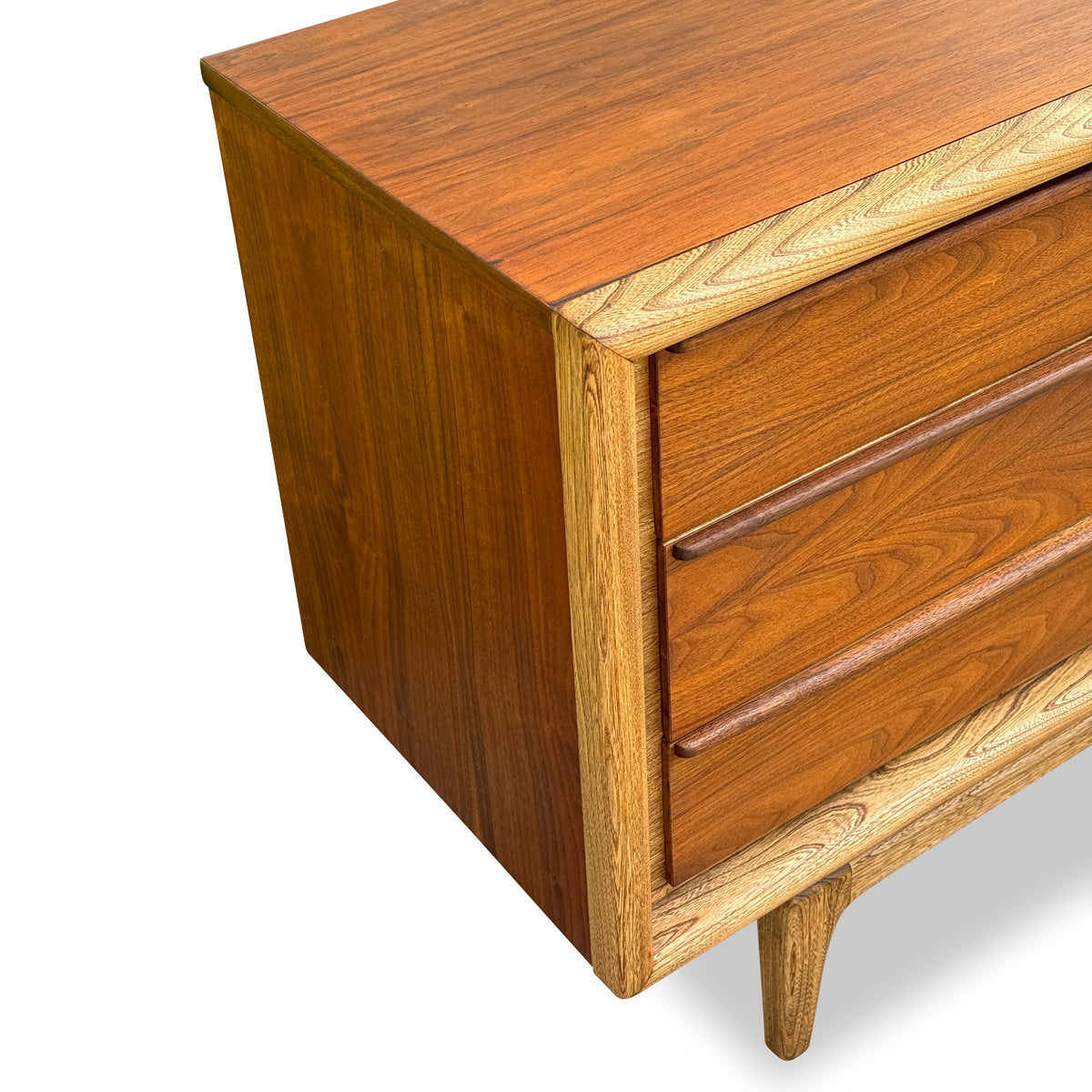 Walnut and Ash Dresser by United Furniture