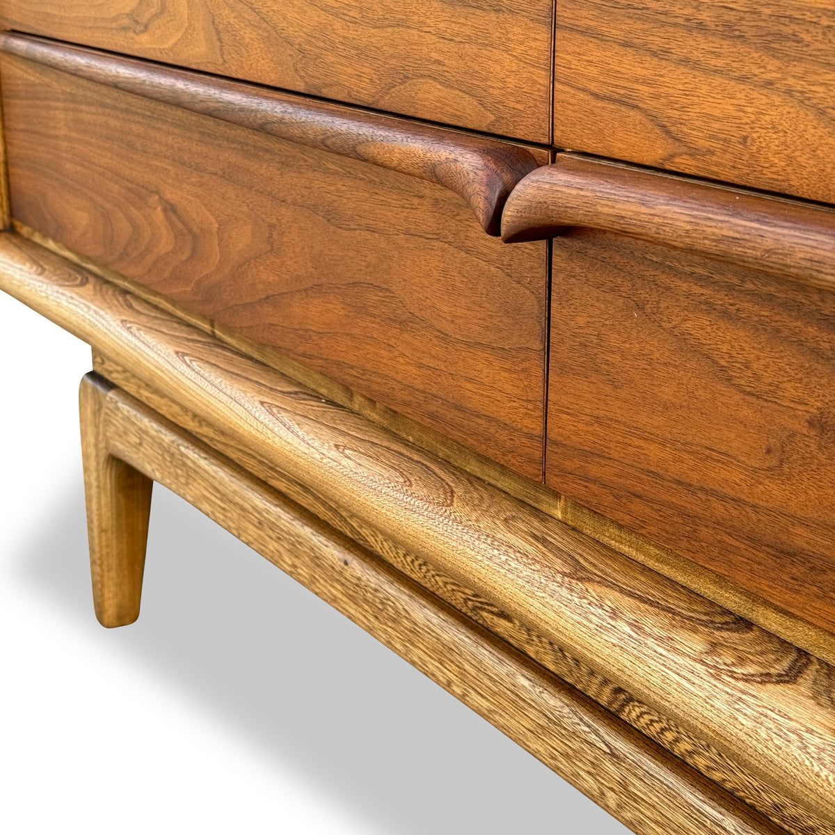 Walnut and Ash Dresser by United Furniture