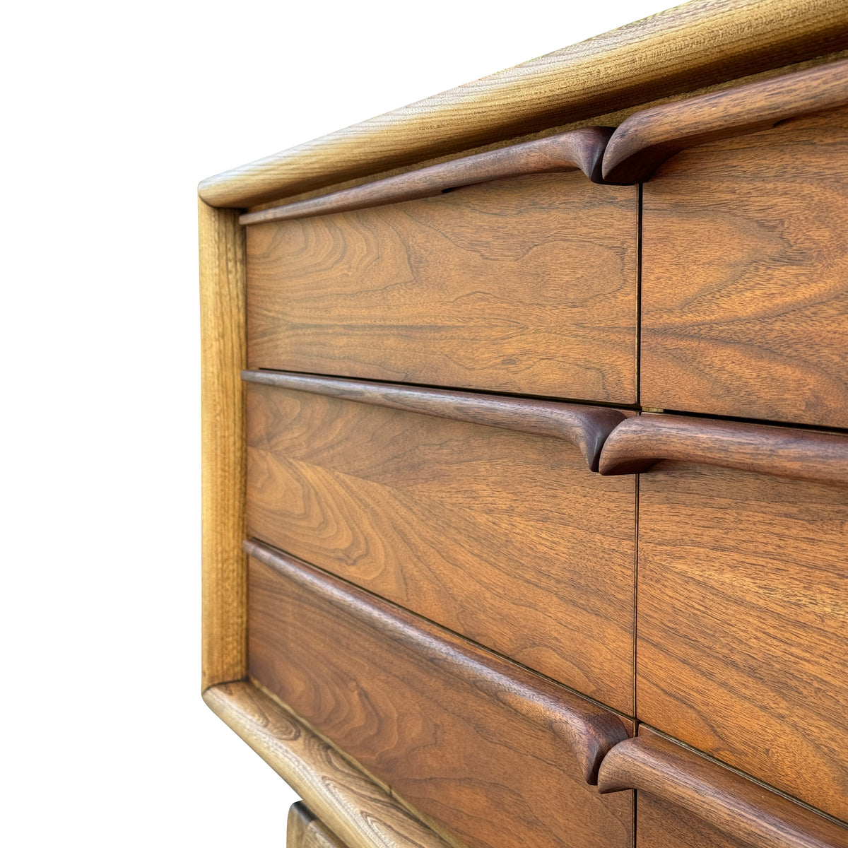 Walnut and Ash Dresser by United Furniture