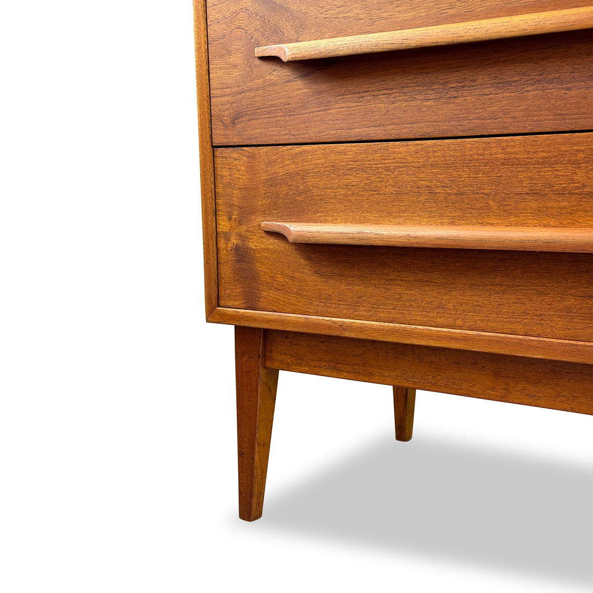 Teak Highboy Dresser