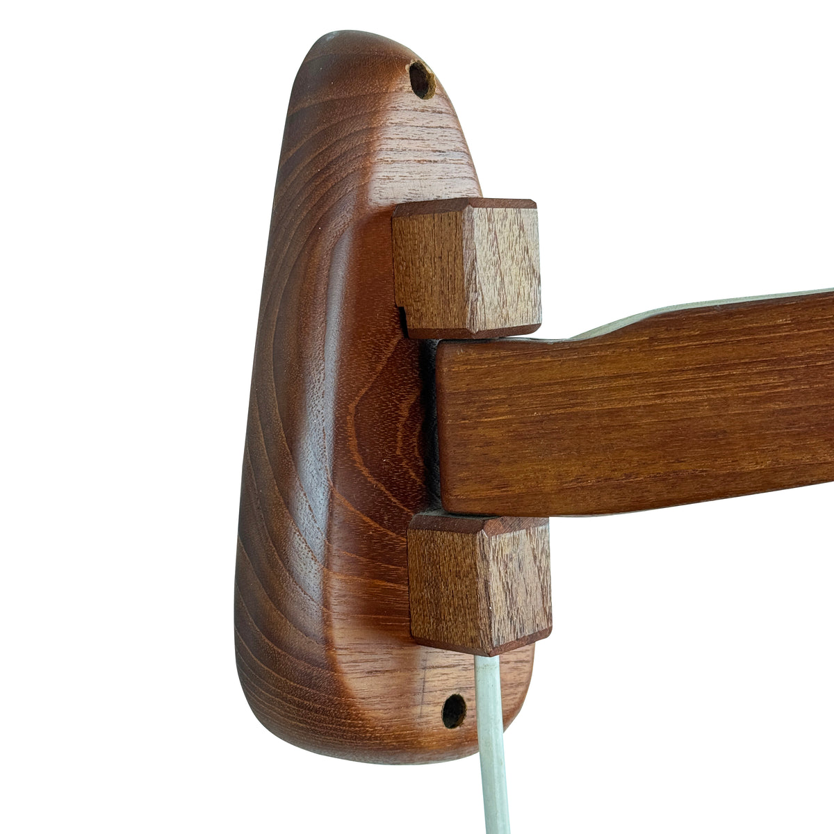 Teak Wall Mounted Swing Lamp