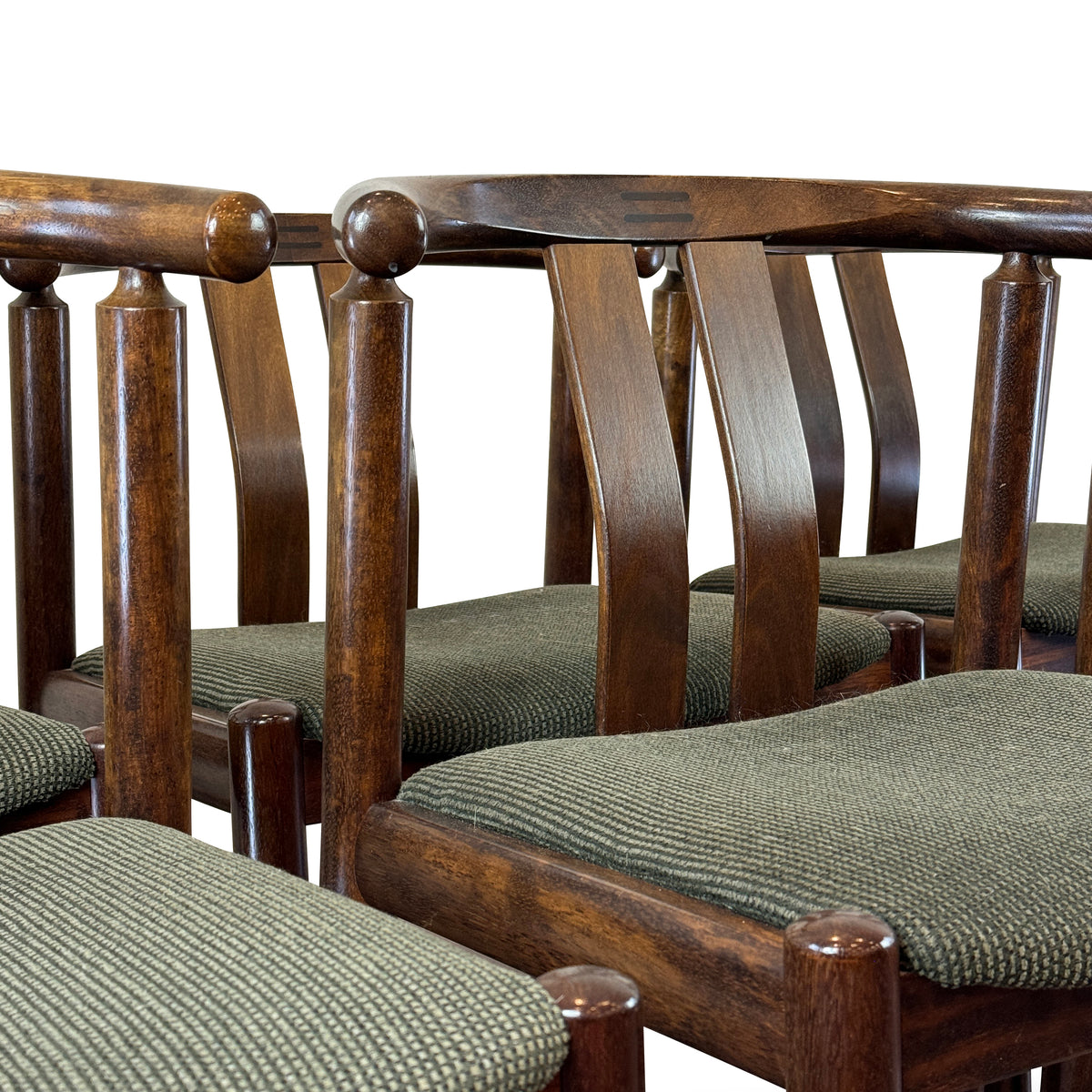 Danish Dining Chairs by Hans J. Frydendal