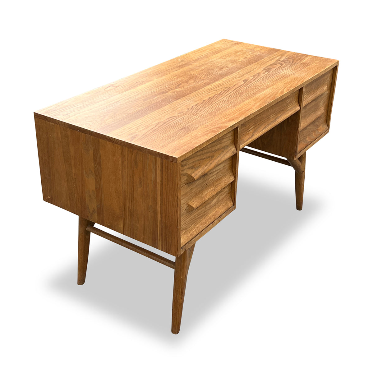 Oak Desk by Jack Van Der Molen