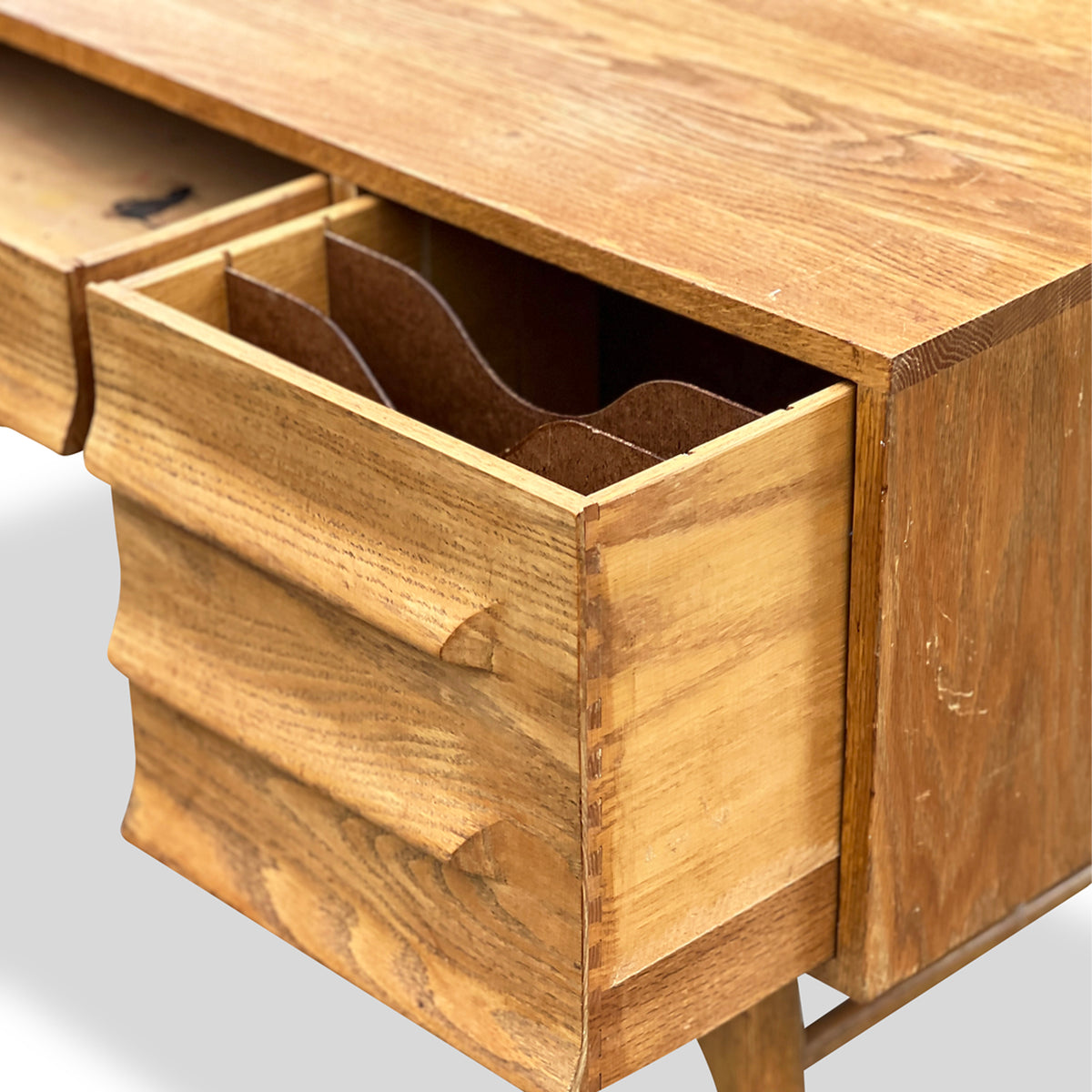 Oak Desk by Jack Van Der Molen
