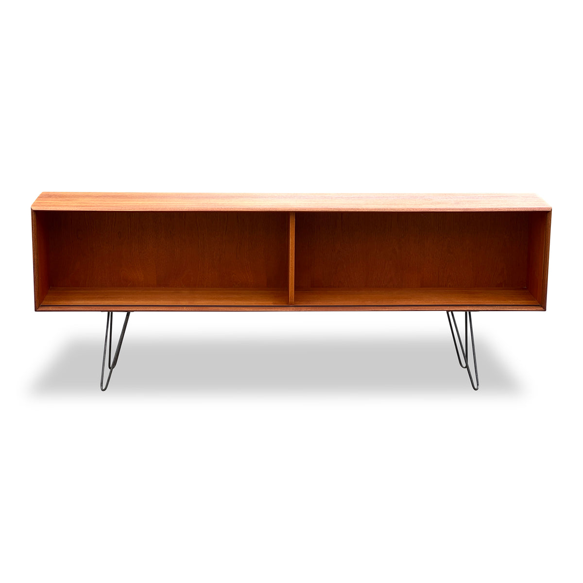 Teak Low Bookcase