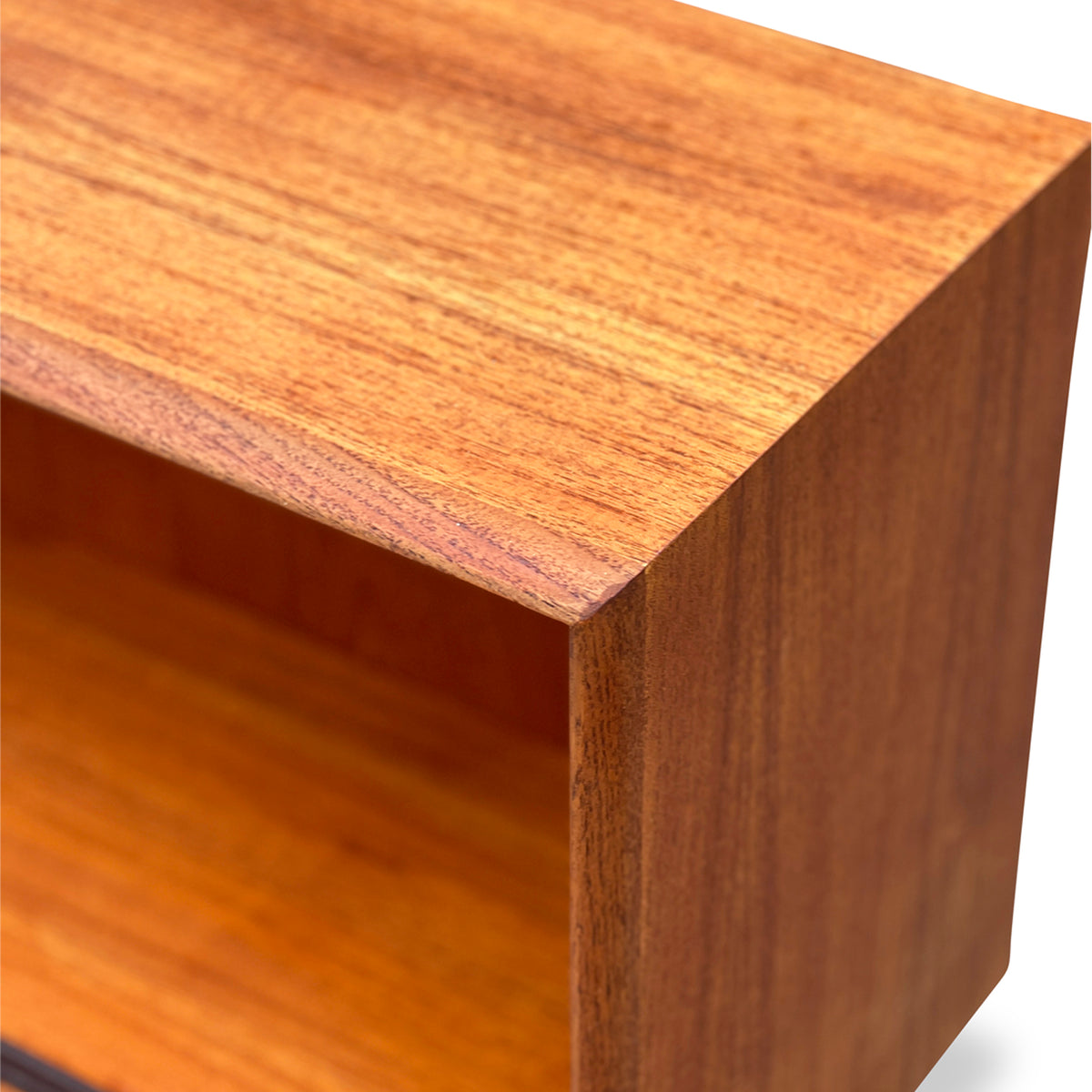 Teak Low Bookcase