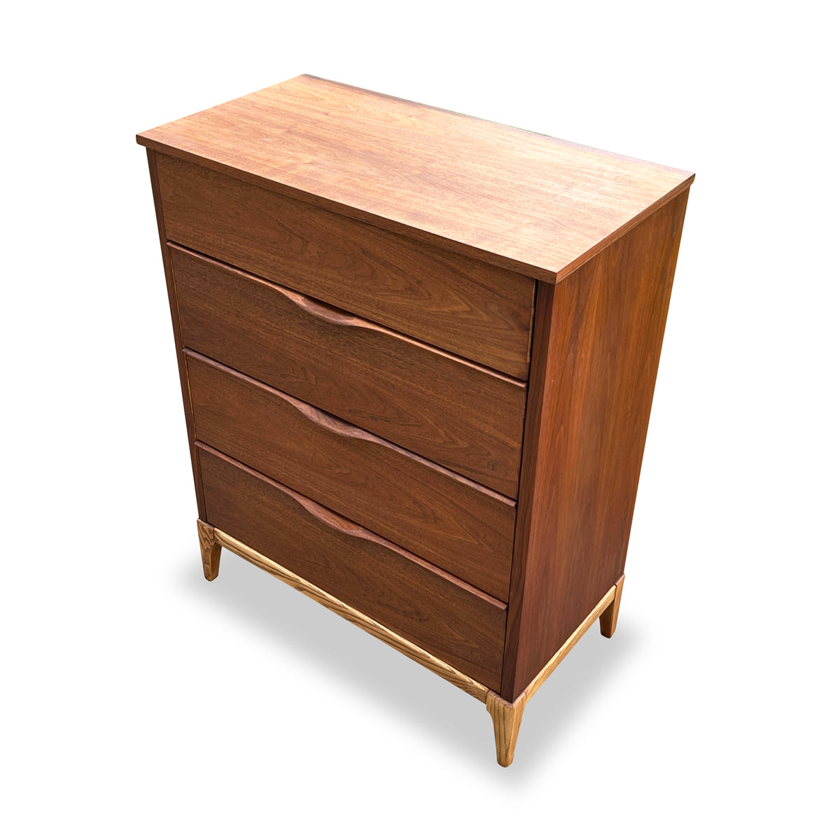 Walnut Highboy by Kaufman