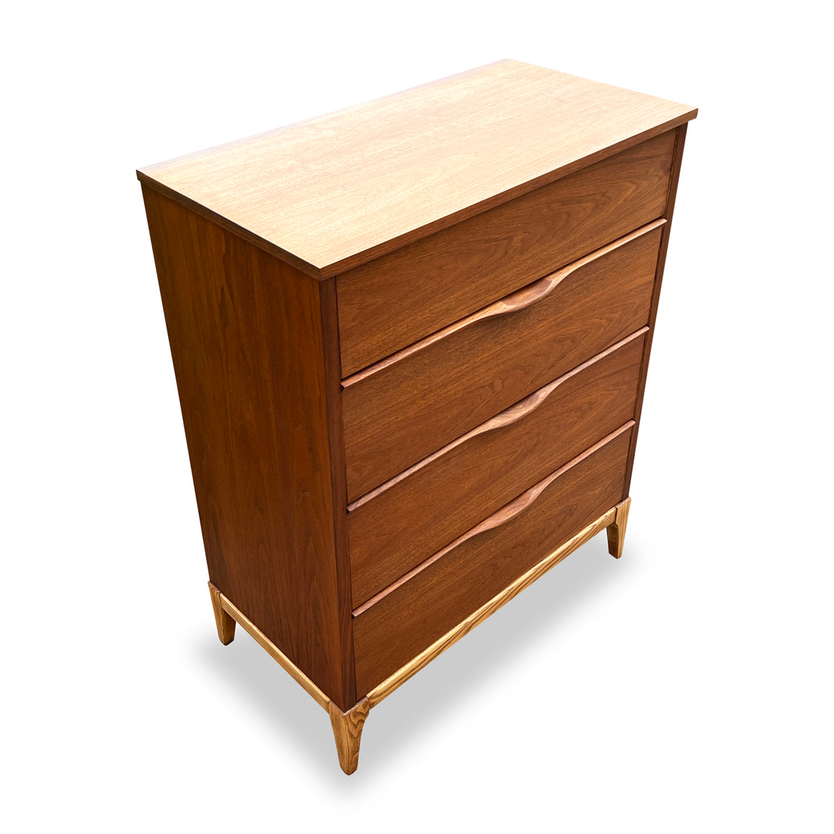 Walnut Highboy by Kaufman