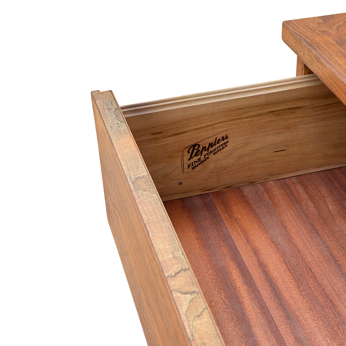 Walnut Six Drawer Dresser by Peppler
