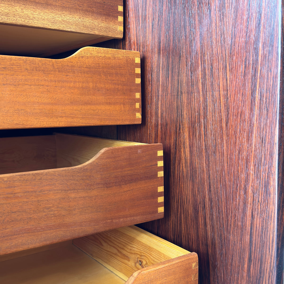 Rosewood Twelve Drawer Dresser
