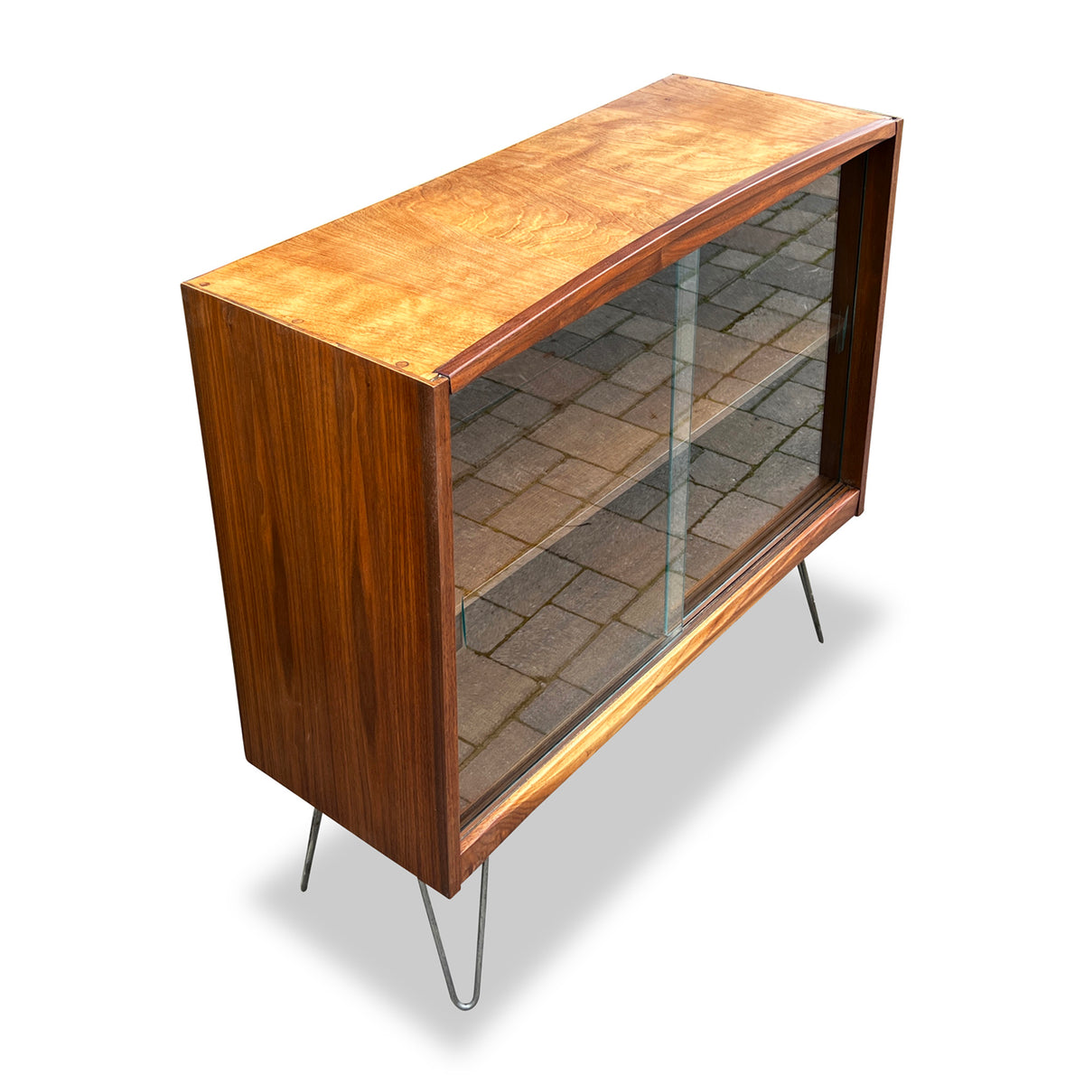Walnut and Ash Bookcase