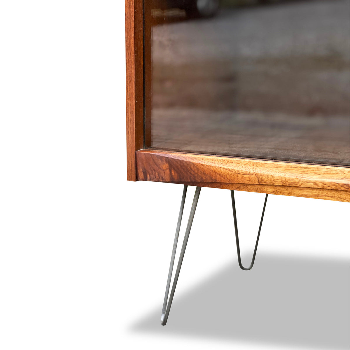 Walnut and Ash Bookcase