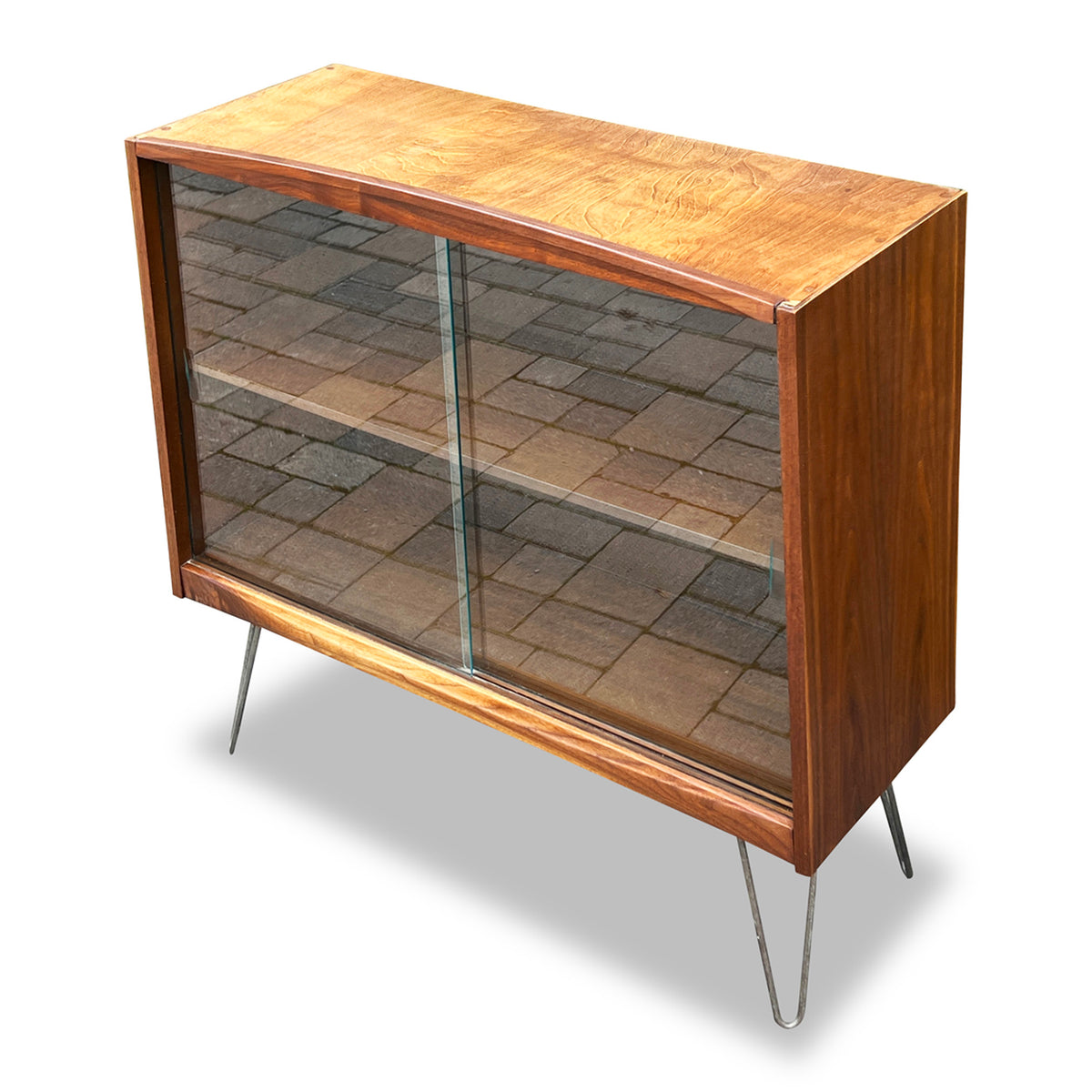 Walnut and Ash Bookcase