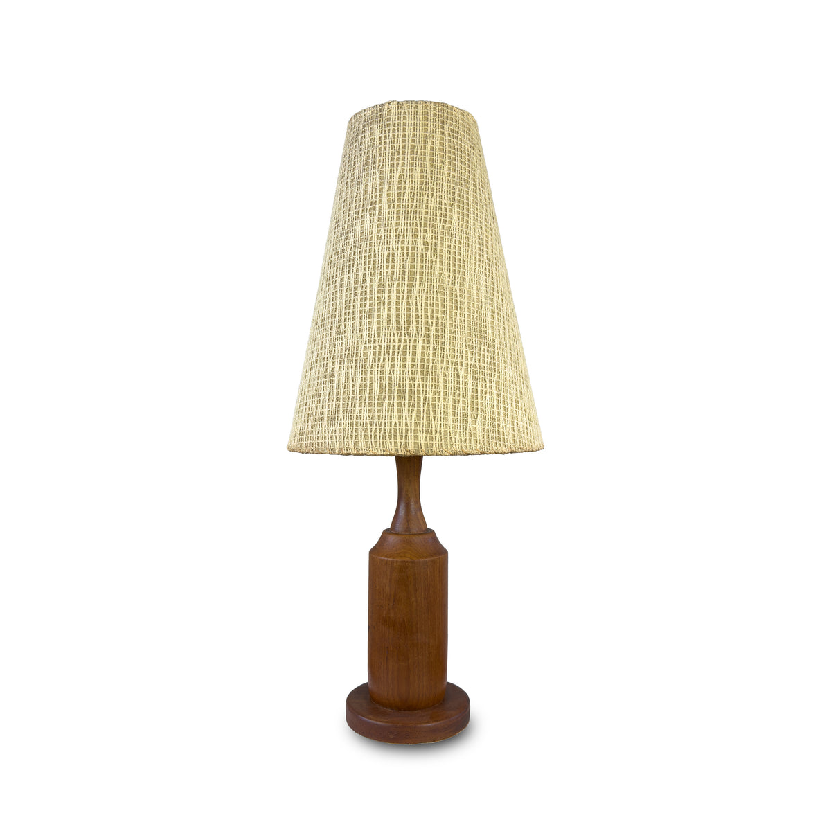 Teak Table Lamp