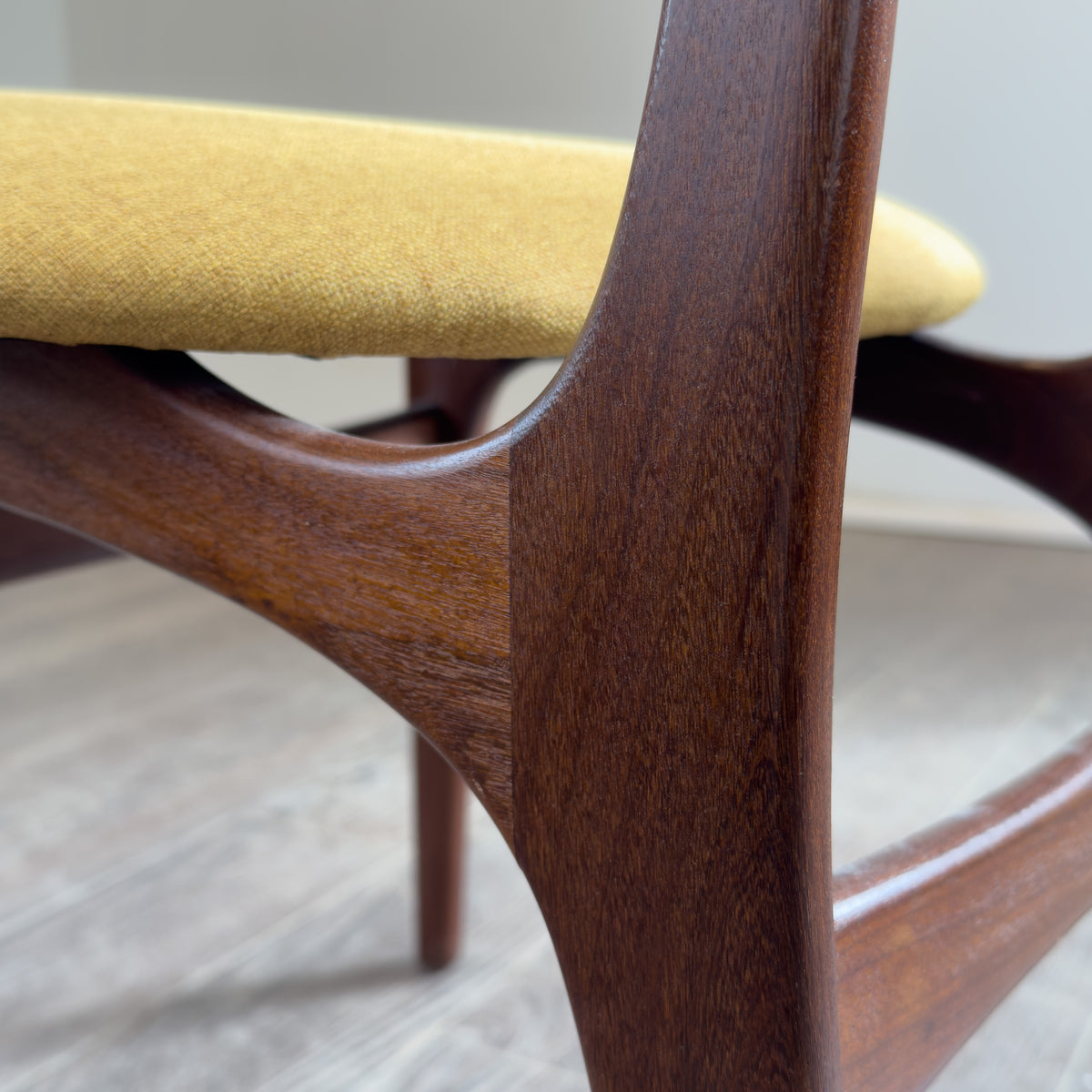 R Huber Teak Dining Chairs