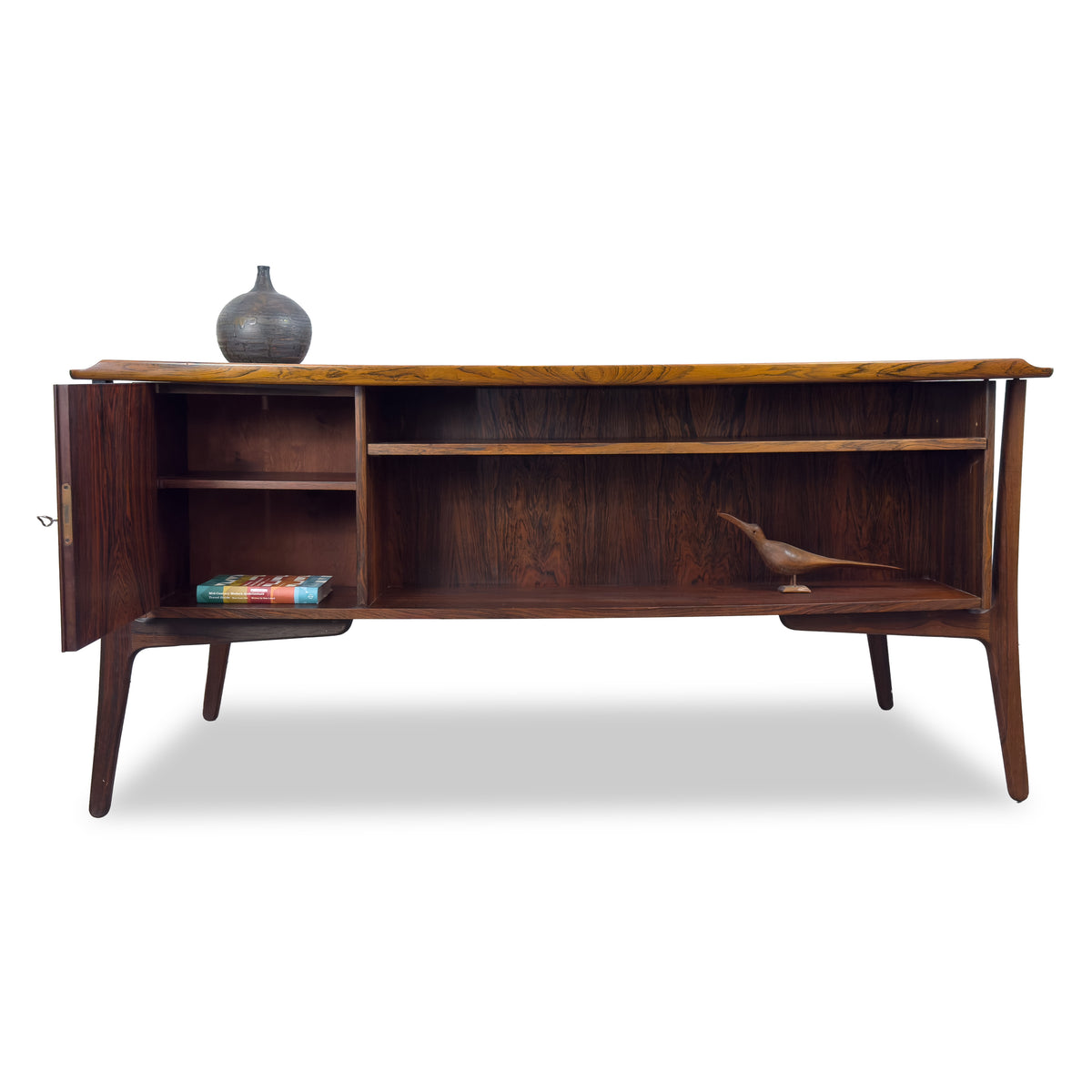 Rosewood Desk by Svend Aage Madsen