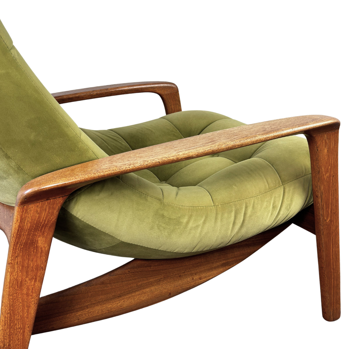 R. Huber Scoop Chair and Ottoman
