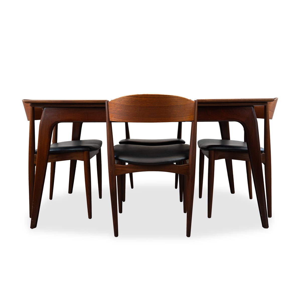 Teak Draw Leaf Dining Table