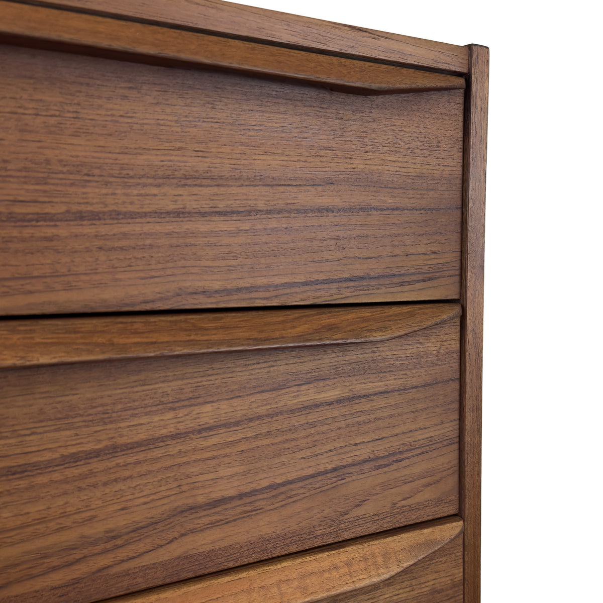 Teak Highboy Dresser