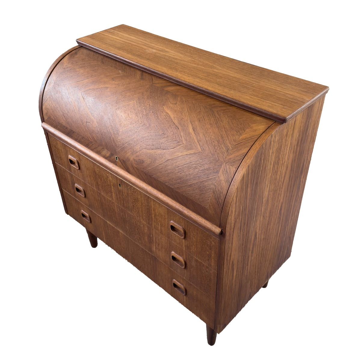 Teak Secretary Desk