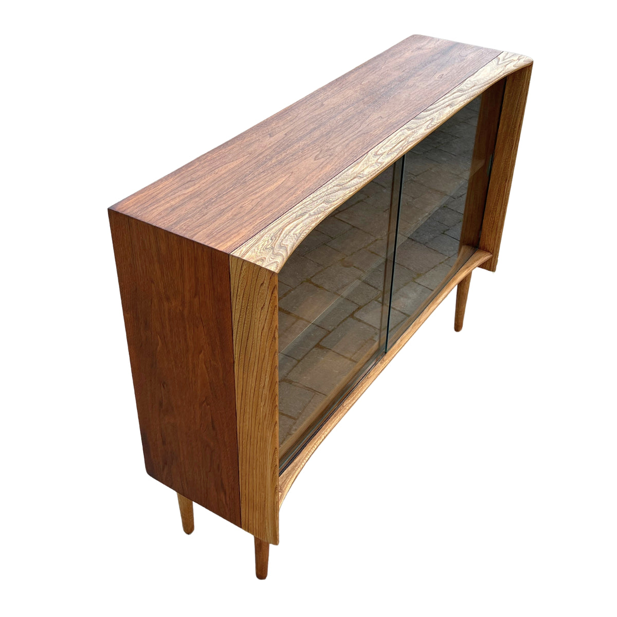 Deilcraft Walnut and Ash Bookcase