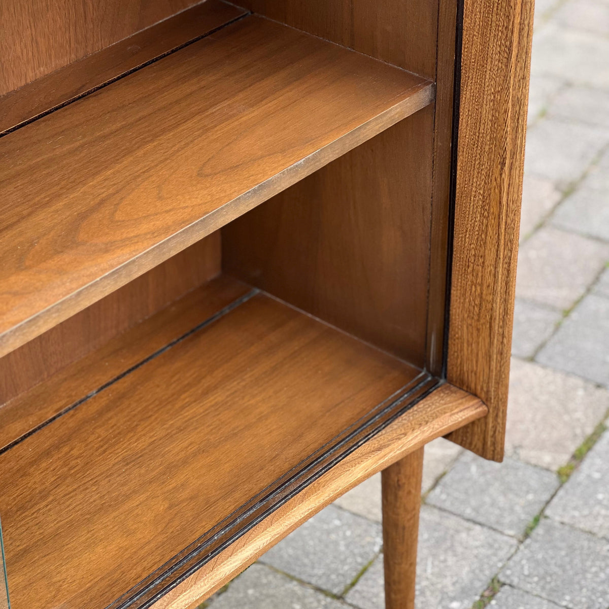 Deilcraft Walnut and Ash Bookcase