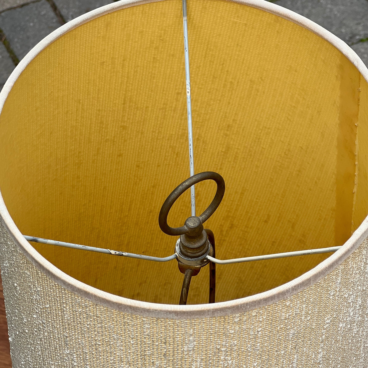 Danish Teak Table Lamp