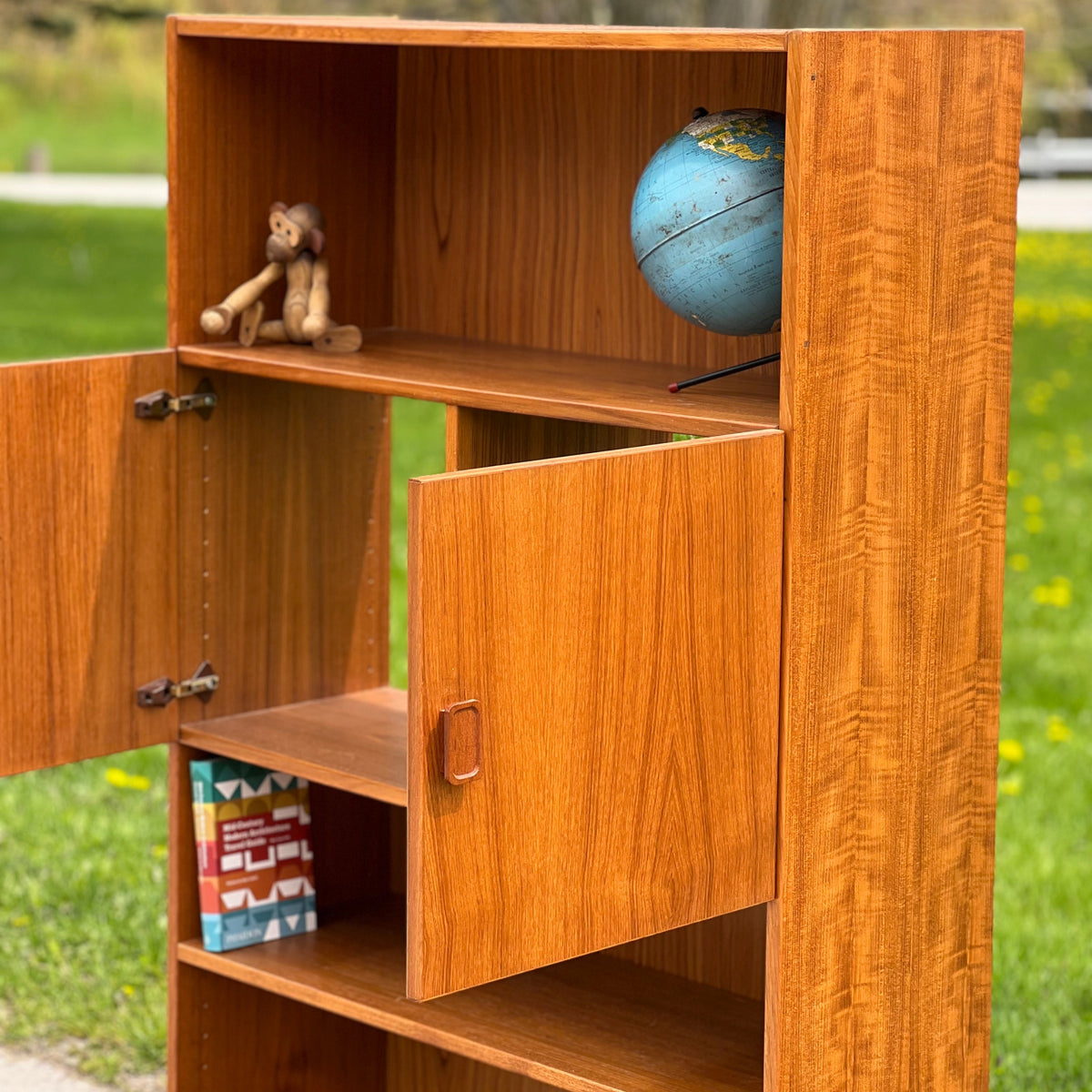 Teak Bookcase