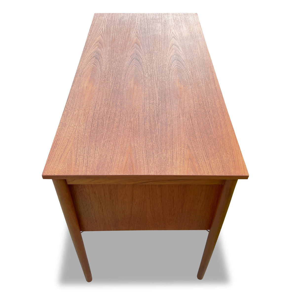 Teak Four Drawer Desk