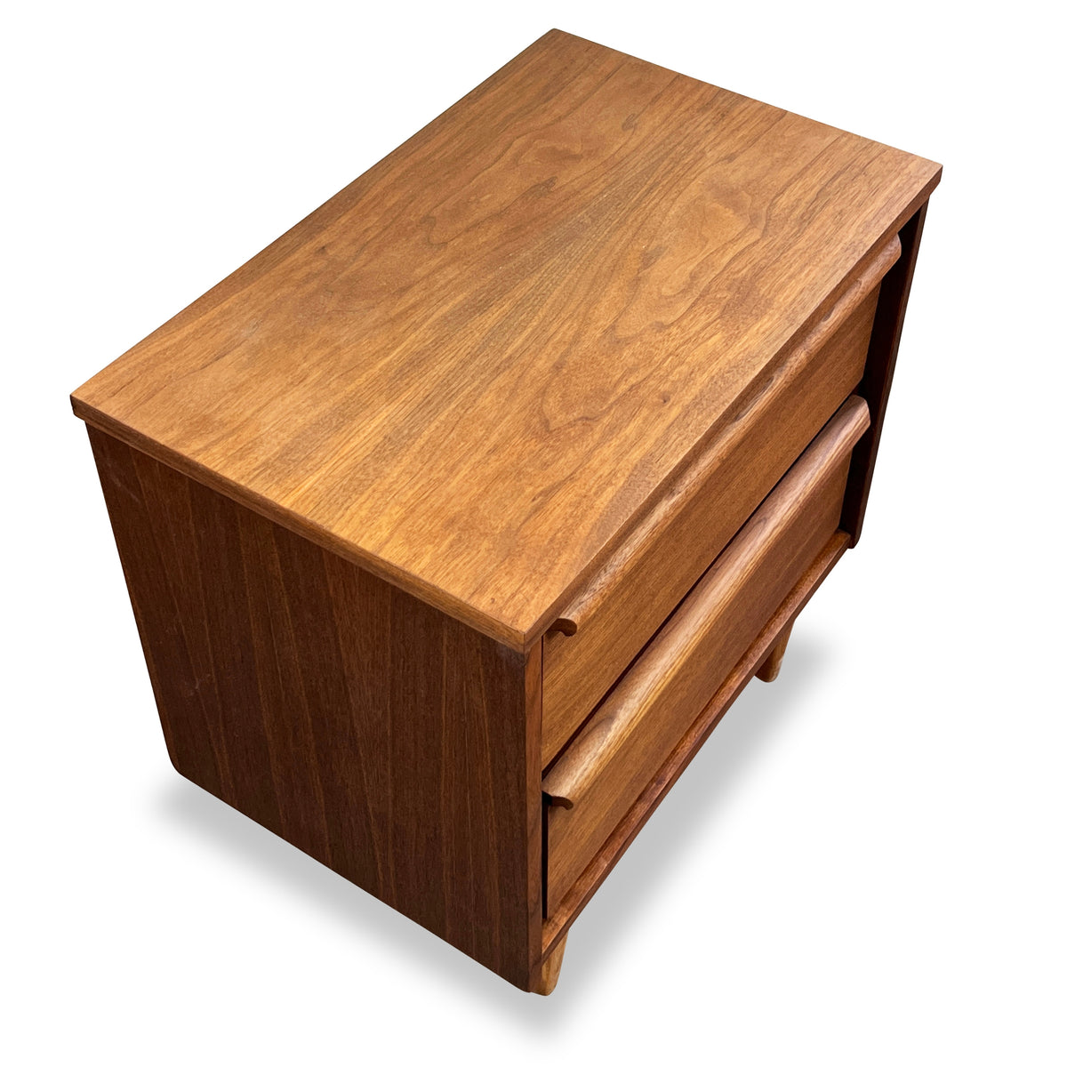 Walnut Nightstand by HPL
