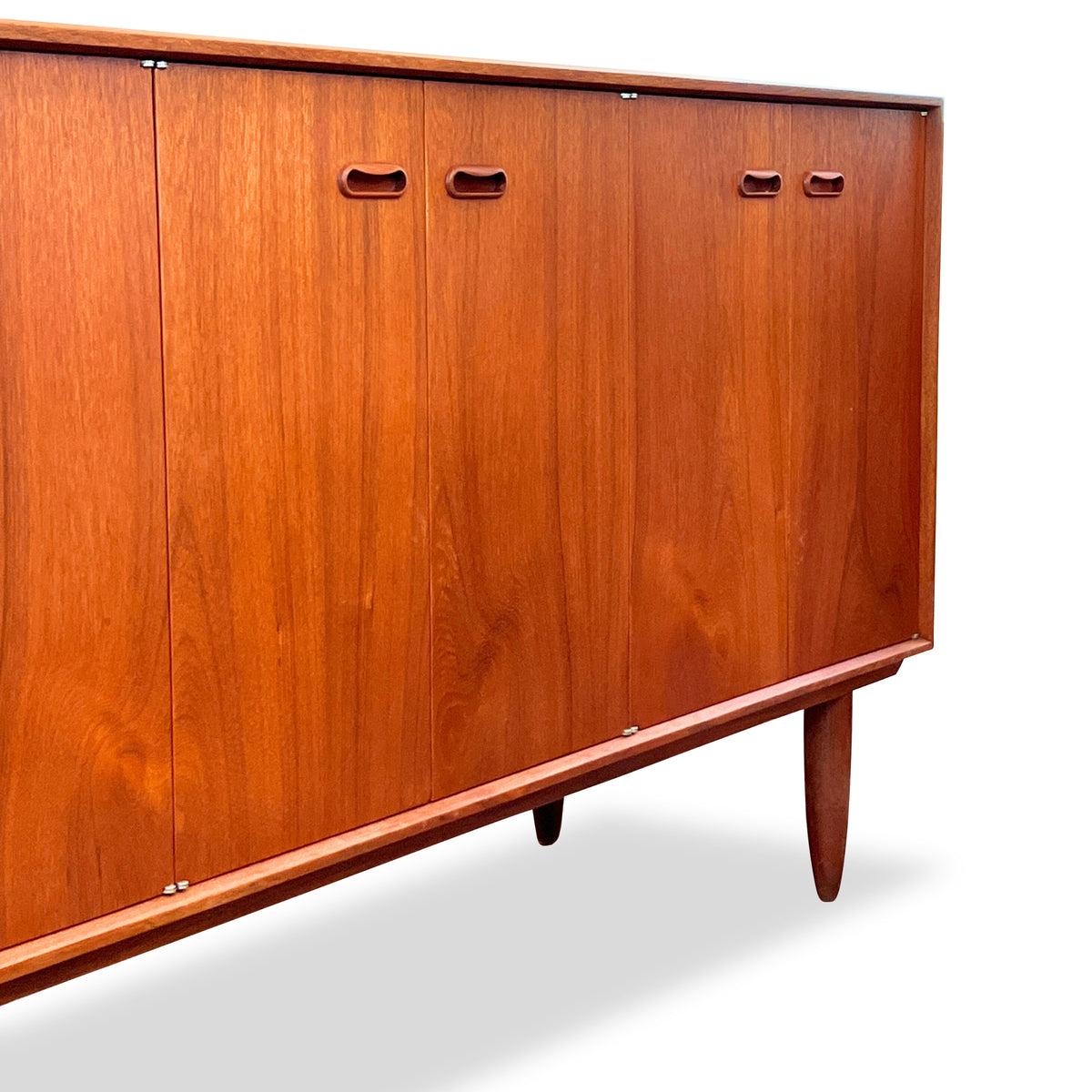 Teak Six Door Sideboard