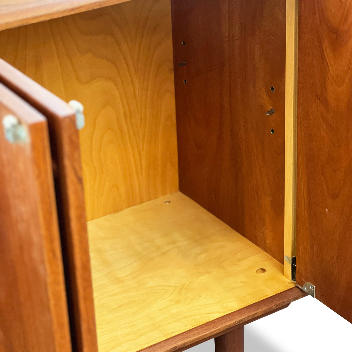 Teak Six Door Sideboard