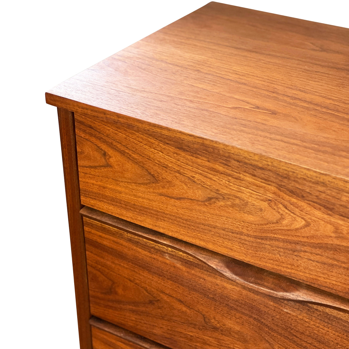 Walnut Six Drawer Dresser by Kaufman